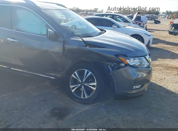 5N1AT2MT0JC852663 2018 NISSAN ROGUE Gray Դիմացի տեսք