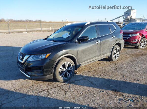5N1AT2MV1KC791536 2019 NISSAN ROGUE Black Передня ліва чверть