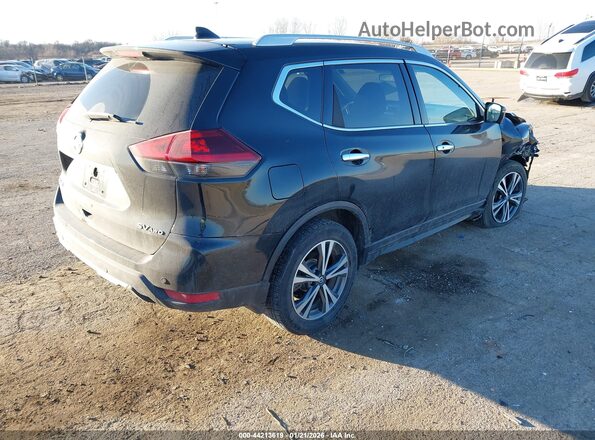 5N1AT2MV1KC791536 2019 NISSAN ROGUE Black Задня права чверть