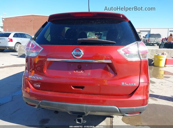 5N1AT2MV2GC759718 2016 NISSAN ROGUE Burgundy 