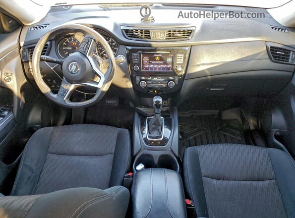 5N1AT2MVXJC725131 2018 NISSAN ROGUE Gray წინა პანელის ხედი