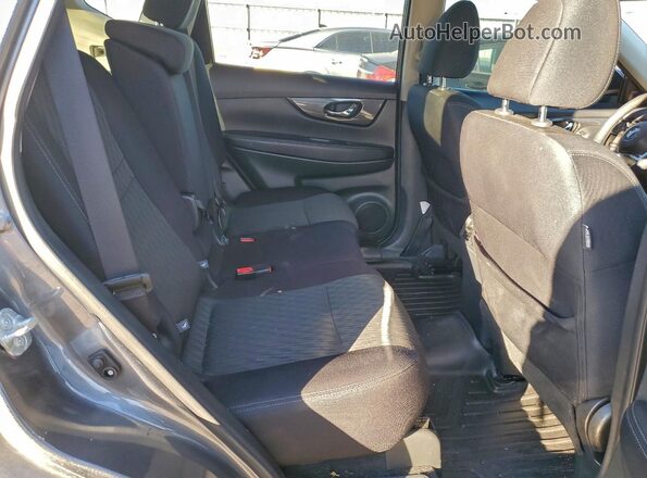 5N1AT2MVXJC725131 2018 NISSAN ROGUE Gray უკანა სალონის ხედი