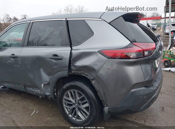 5N1AT3AA0MC710634 2021 NISSAN ROGUE Серый Вид спереди