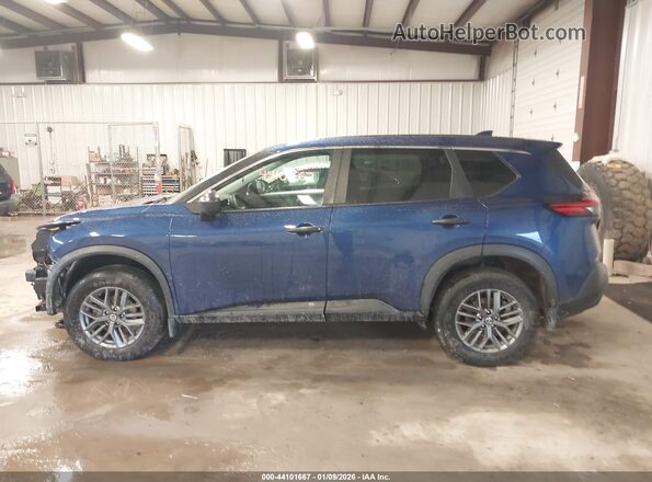 5N1AT3AB2MC813157 2021 NISSAN ROGUE Blue Панорамний вид салону 360°