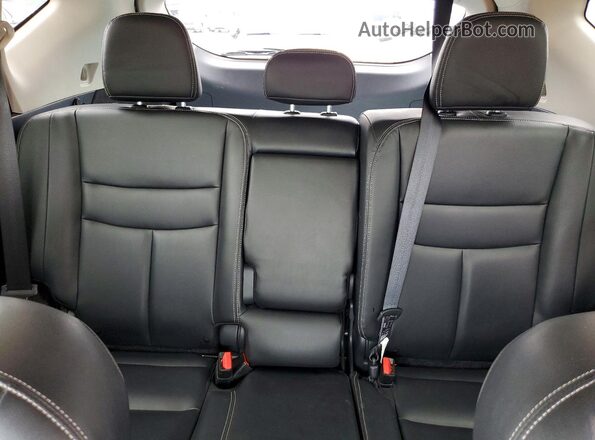5N1AZ2BS2PC116213 2023 NISSAN MURANO Black Հետևի նստատեղերի տեսք