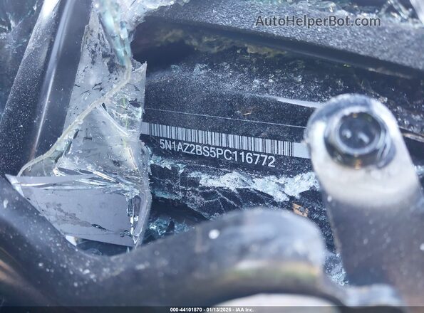 5N1AZ2BS5PC116772 2023 NISSAN MURANO Черный Вид подкапотного пространства