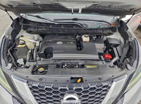 5N1AZ2BS6NC122996 2022 NISSAN MURANO Silver Vista del compartimento del motor