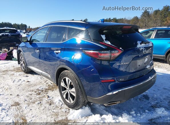 5N1AZ2BS8MC115269 2021 NISSAN MURANO Blue Trasero izquierdo
