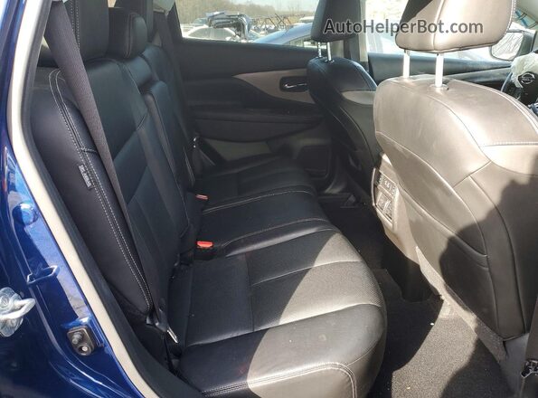 5N1AZ2CS1NC109183 2022 NISSAN MURANO Синий Вид задней части салона