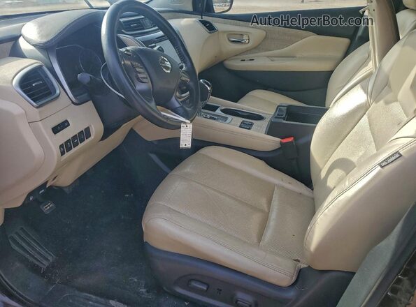 5N1AZ2CS4NC119092 2022 NISSAN MURANO Black Вид салону спереду