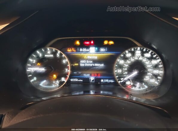 5N1AZ2CS5PC122232 2023 NISSAN MURANO Black Հետևի նստատեղերի տեսք