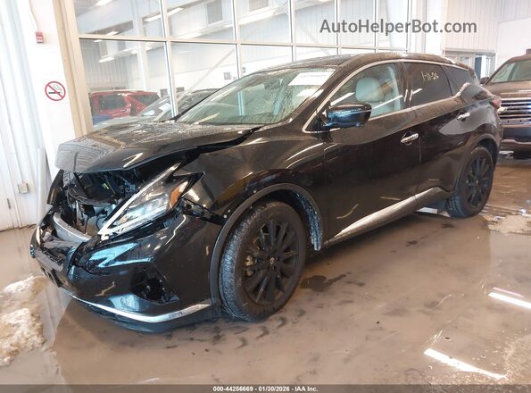 5N1AZ2CS5PC122232 2023 NISSAN MURANO Black Առջևի ձախ երեք քառորդ տեսարան