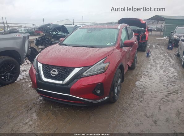 5N1AZ2DS1PC138197 2023 NISSAN MURANO Красный Передняя левая четверть