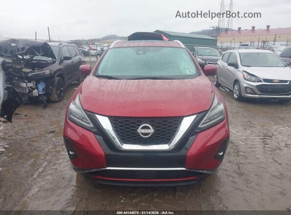 5N1AZ2DS1PC138197 2023 NISSAN MURANO Красный Вид щитка приборов