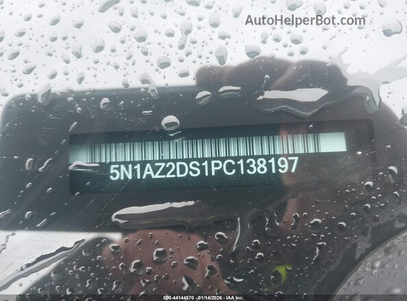 5N1AZ2DS1PC138197 2023 NISSAN MURANO Красный Вид подкапотного пространства