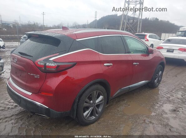 5N1AZ2DS1PC138197 2023 NISSAN MURANO Красный Вид задней части салона
