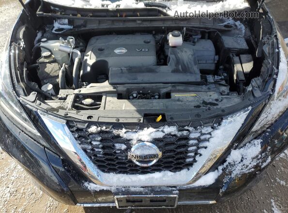 5N1AZ2DS5NC127989 2022 NISSAN MURANO Black Вид підкапотного простору