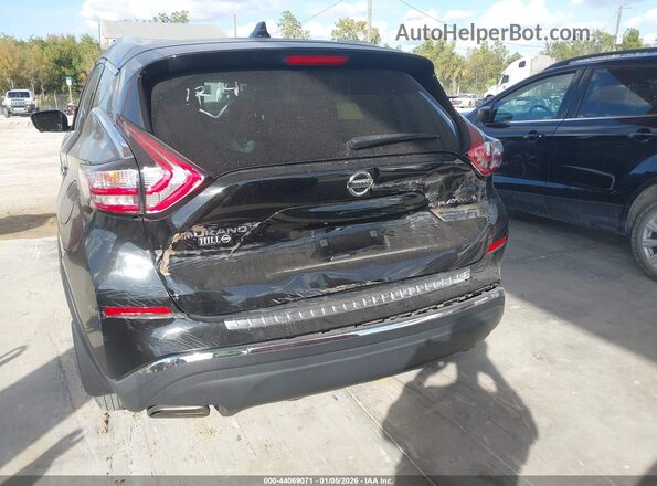 5N1AZ2MG2HN113228 2017 NISSAN MURANO Black Widok z przodu