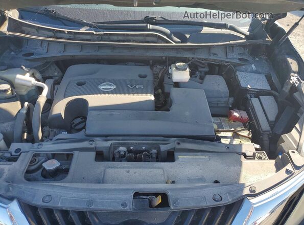 5N1AZ2MH0JN150261 2018 NISSAN MURANO Black ძრავის განყოფილების ხედი