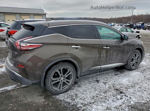 5N1AZ2MH2HN100424 2017 NISSAN MURANO Серебряный Задняя правая четверть