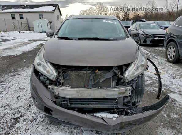 5N1AZ2MH2HN100424 2017 NISSAN MURANO Серебряный Вид спереди