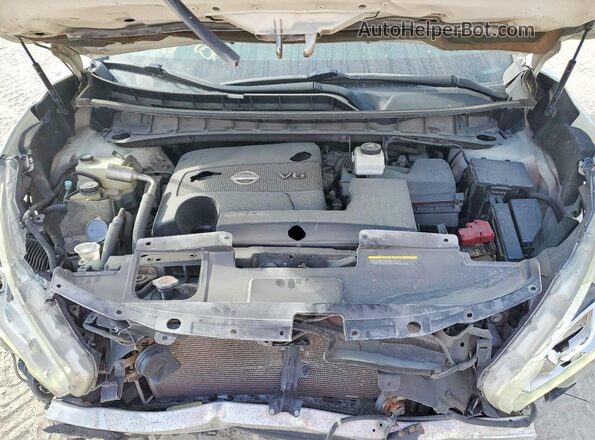 5N1AZ2MH3HN148689 2017 NISSAN MURANO White Widok komory silnika