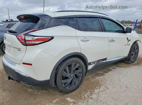 5N1AZ2MH3HN148689 2017 NISSAN MURANO White Tył prawy