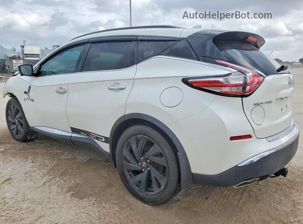 5N1AZ2MH3HN148689 2017 NISSAN MURANO White Tył lewy