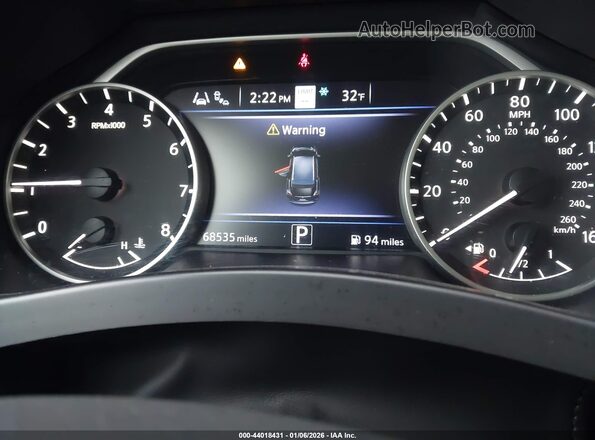 5N1AZ2MS7KN166020 2019 NISSAN MURANO Blue Vista de los asientos traseros
