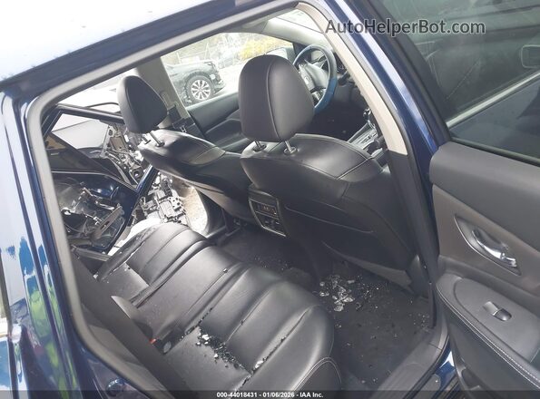 5N1AZ2MS7KN166020 2019 NISSAN MURANO Blue Vista de la etiqueta del VIN