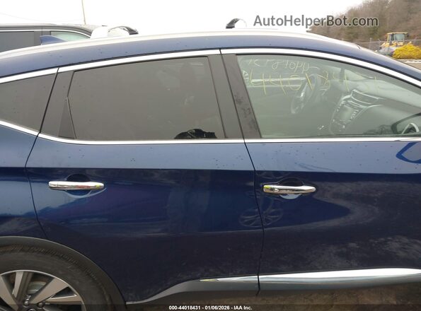5N1AZ2MS7KN166020 2019 NISSAN MURANO Blue Vista interior de 360 grados