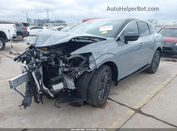 5N1AZ3DT7SC126191 2025 NISSAN MURANO Gray წინა მარცხენა ხედი სამი მეოთხედიდან