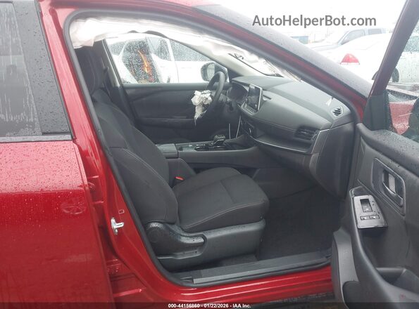 5N1BT3AA4SC822497 2025 NISSAN ROGUE Red წინა სალონის ხედი