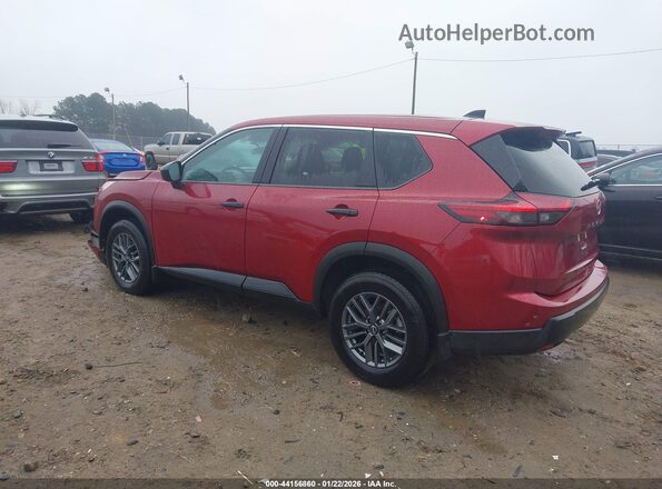 5N1BT3AA4SC822497 2025 NISSAN ROGUE Red უკანა მარცხენა