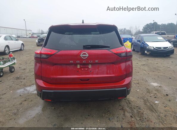 5N1BT3AA4SC822497 2025 NISSAN ROGUE Red 