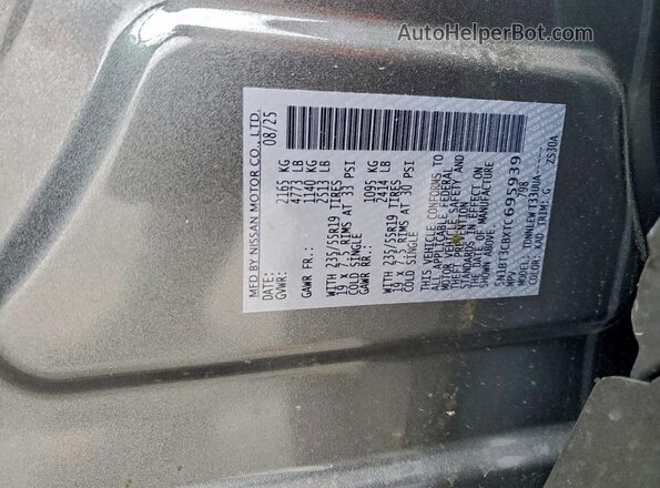 5N1BT3CBXTC695939 2026 NISSAN ROGUE Gray 