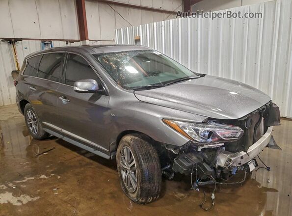 5N1DL0MM1LC500172 2020 INFINITI QX60 Серый Передняя правая четверть