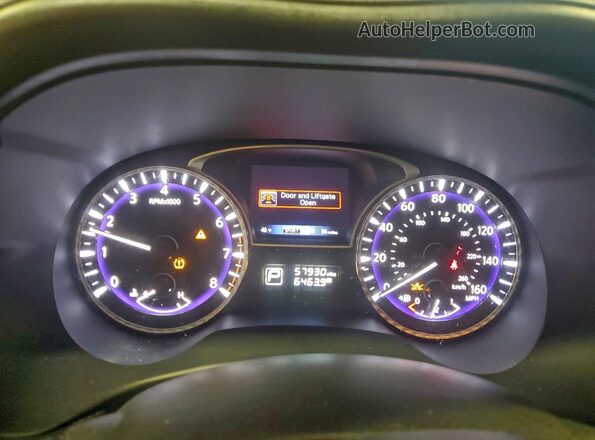 5N1DL0MM1LC500172 2020 INFINITI QX60 Серый Вид щитка приборов