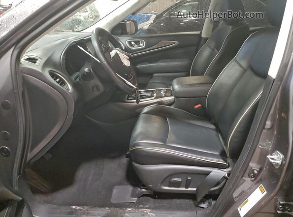 5N1DL0MM1LC500172 2020 INFINITI QX60 Серый Вид салона спереди