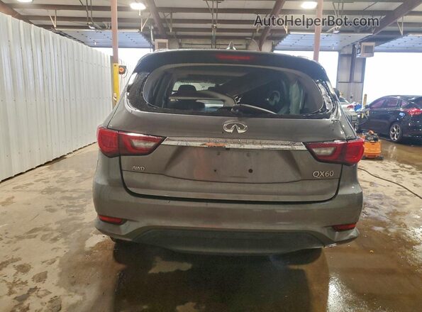 5N1DL0MM1LC500172 2020 INFINITI QX60 Серый Вид сзади
