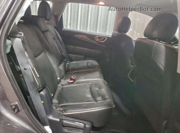 5N1DL0MM1LC500172 2020 INFINITI QX60 Серый Вид задней части салона