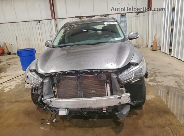 5N1DL0MM1LC500172 2020 INFINITI QX60 Серый Вид спереди