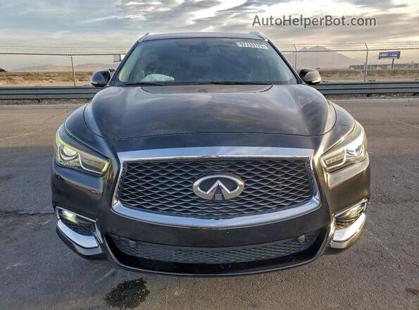 5N1DL0MM2KC506643 2019 INFINITI QX60 Черный Вид спереди