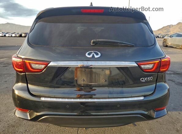 5N1DL0MM2KC506643 2019 INFINITI QX60 Черный Вид сзади