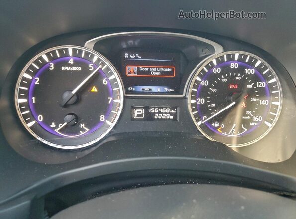 5N1DL0MM2KC506643 2019 INFINITI QX60 Черный Вид щитка приборов