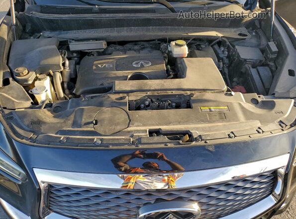 5N1DL0MM2KC506643 2019 INFINITI QX60 Черный Вид подкапотного пространства