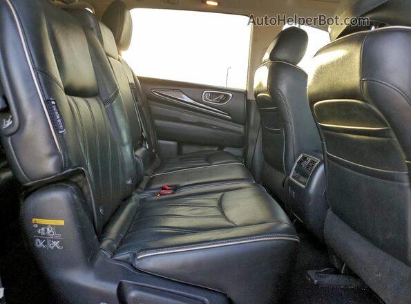 5N1DL0MM2KC506643 2019 INFINITI QX60 Черный Вид задней части салона