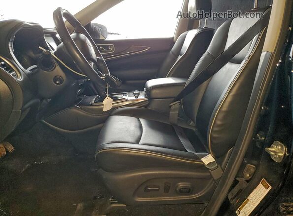 5N1DL0MM3LC511349 2020 INFINITI QX60 Blue Front interior view