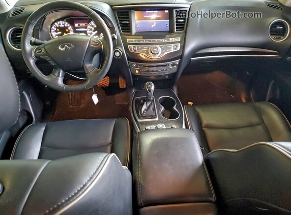 5N1DL0MM3LC511349 2020 INFINITI QX60 Blue Dashboard view