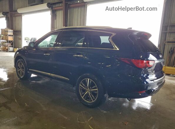 5N1DL0MM3LC511349 2020 INFINITI QX60 Blue Rear left